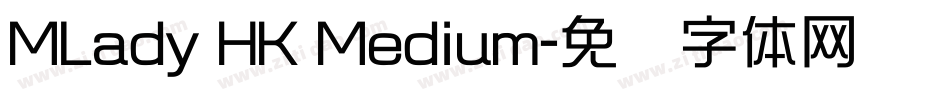 MLady HK Medium字体转换
